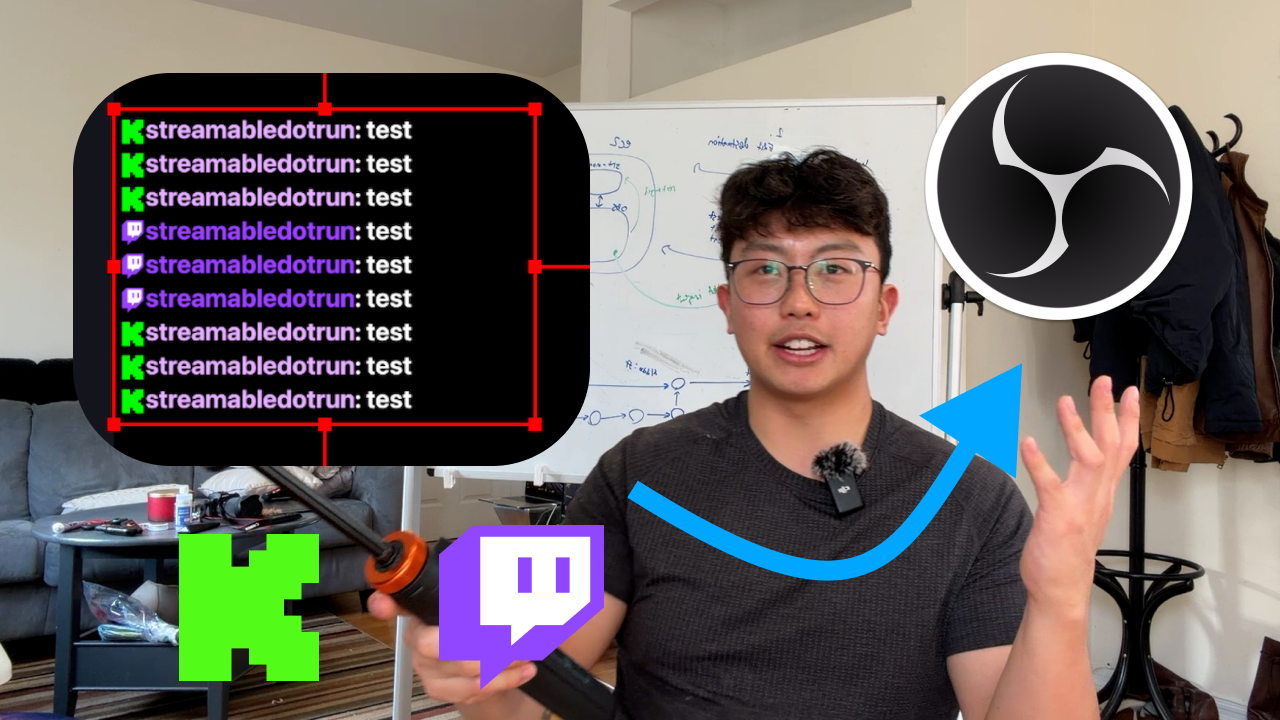 How To Add Chat Overlay from Twitch + Kick onto Livestream (100% Free!)